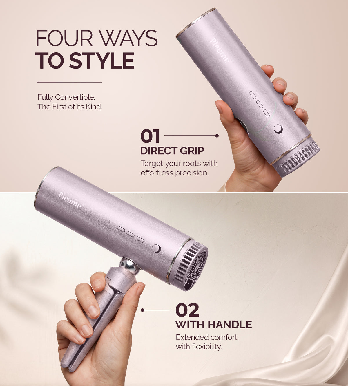 Pleume™ Hands-Free Hair Dryer