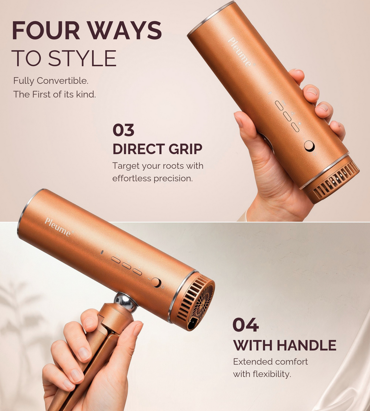 Pleume™ Hands-Free Hair Dryer