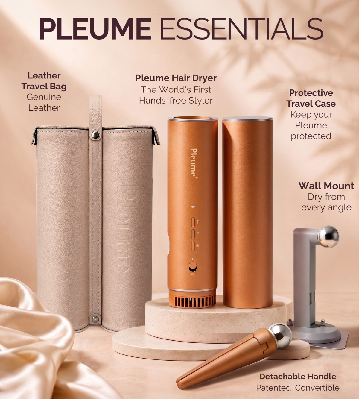 Pleume™ Hands-Free Hair Dryer