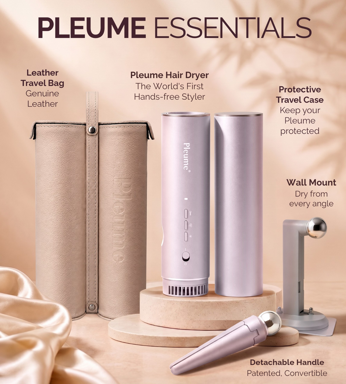Pleume™ Hands-Free Hair Dryer